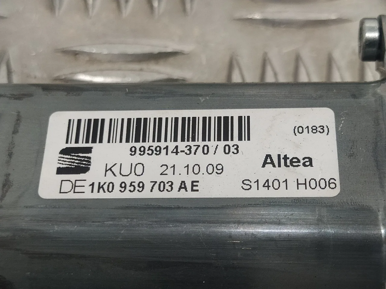 Elevalunas Trasero Izquierdo para Seat Altea Xl (5P5)
