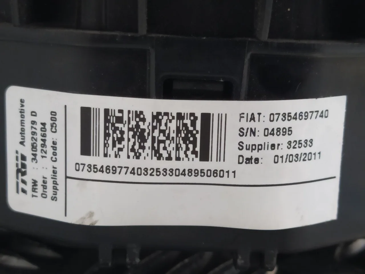 Airbag Delantero Izquierdo para Citroën Jumper Combi (06.2006)