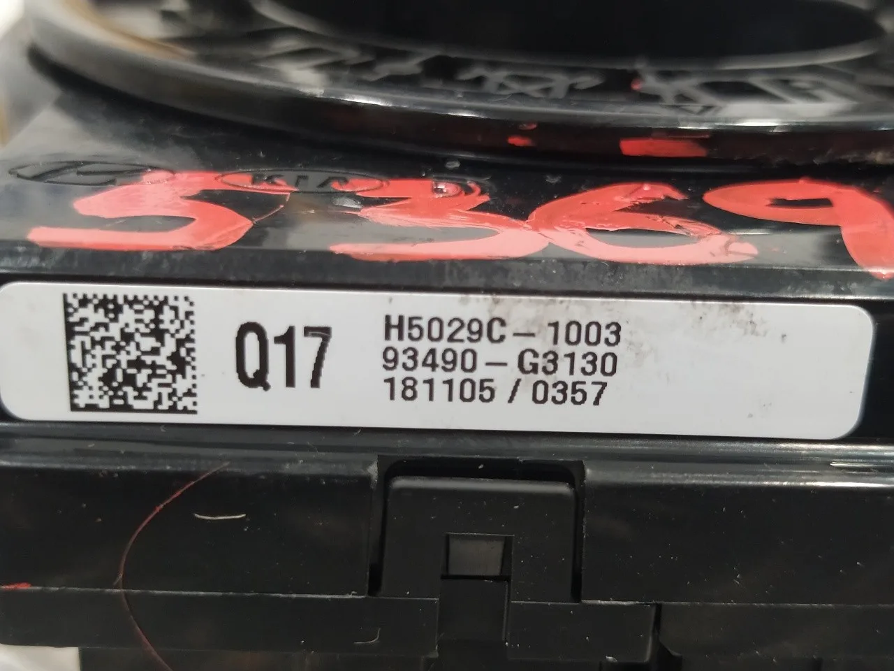 Anillo Airbag para Kia Picanto (Ja)