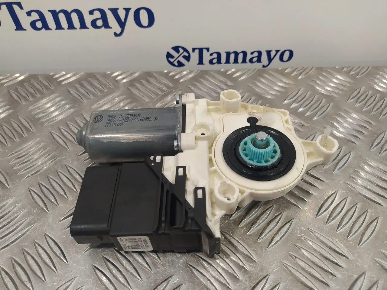 Motor Elevalunas Trasero Derecho para Volkswagen Passat Berlina (3C2)