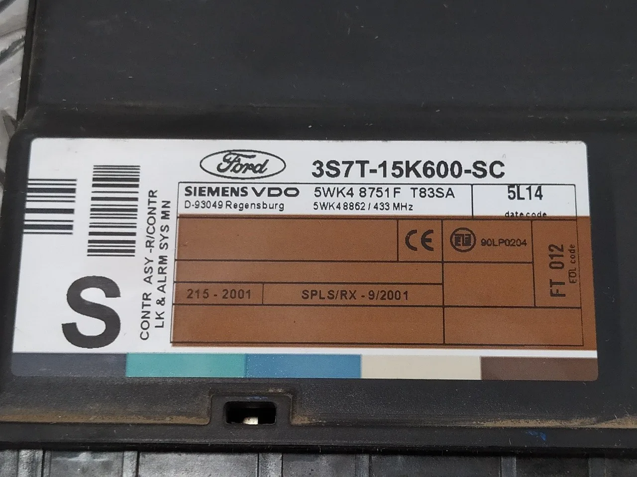 Modulo Electronico para Ford Mondeo Berlina (Ge)