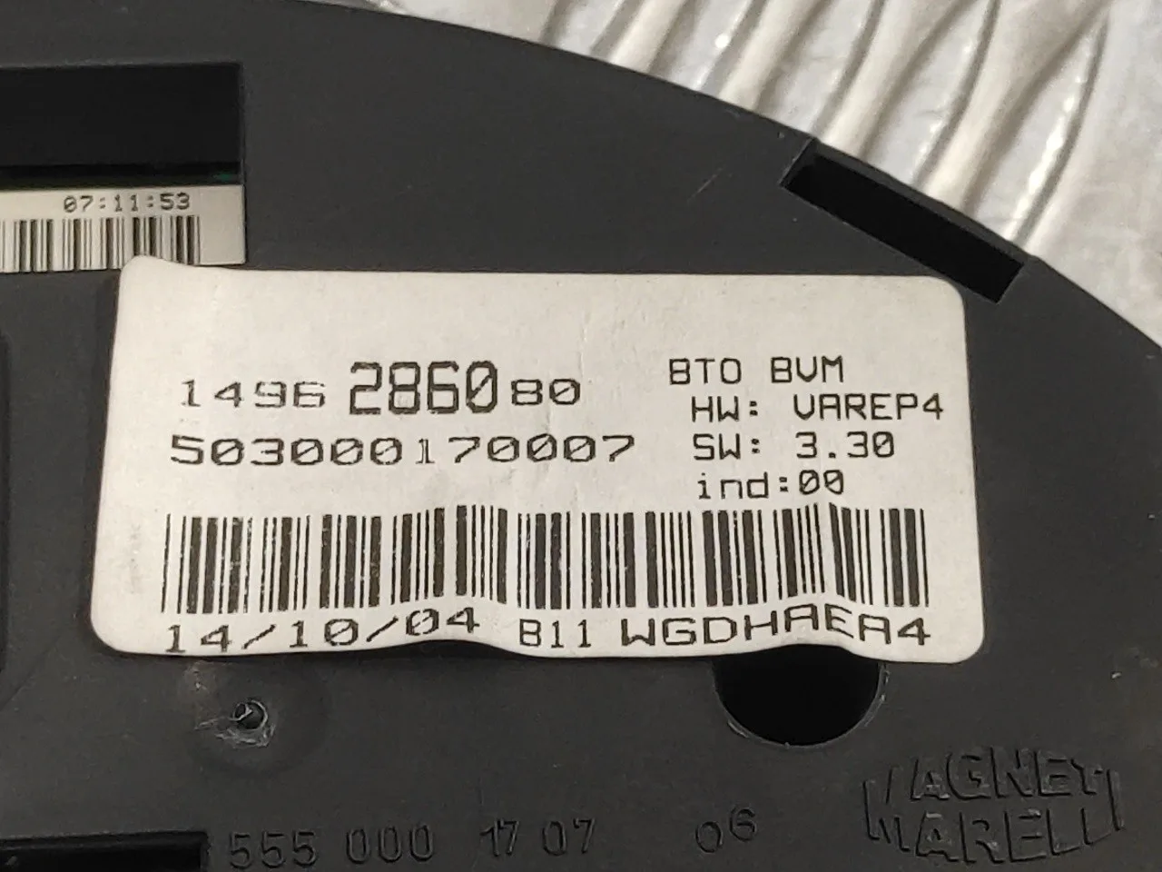 Pantalla Multifuncion para Citroën C8
