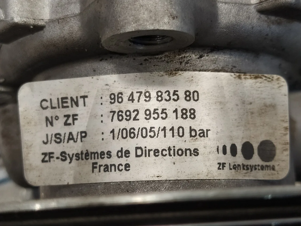 Bomba Direccion para Citroën C8
