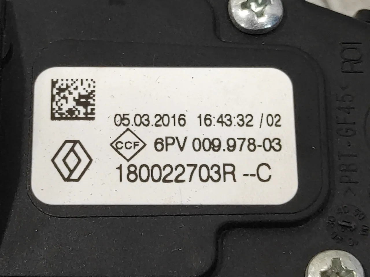 Potenciometro Acelerador para Dacia Sandero
