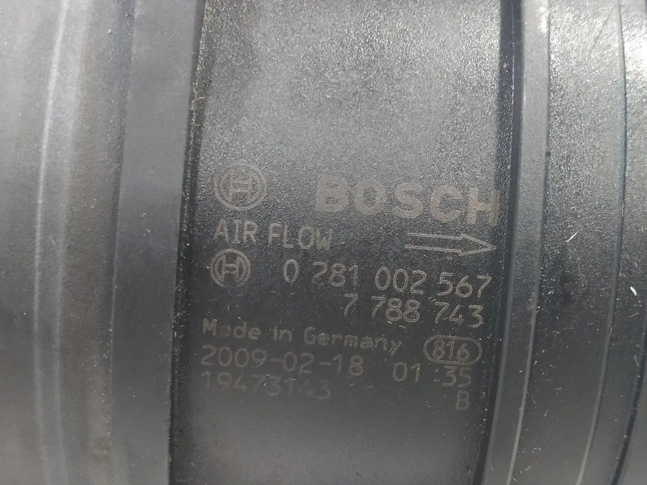 Caudalimetro para Bmw Serie 1 Berlina (E81/E87)