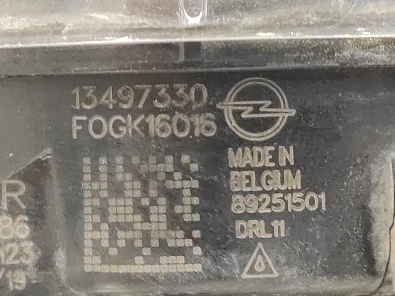Faro Antiniebla Derecho para Opel Corsa F