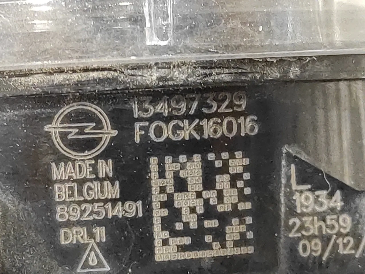 Faro Antiniebla Izquierdo para Opel Corsa F