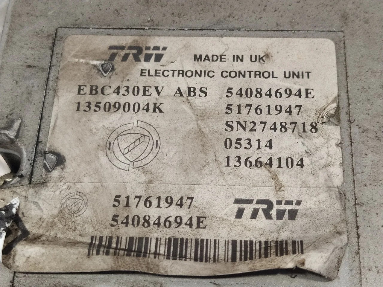 Abs para Lancia Ypsilon (101)