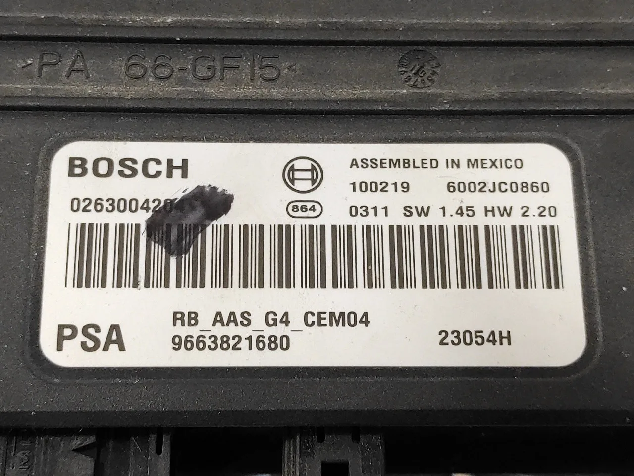 Modulo Electronico para Citroën C4 Picasso