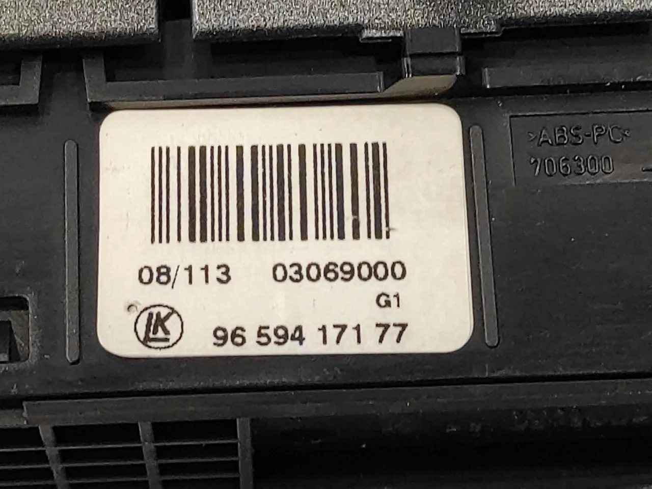 Warning para Peugeot 308