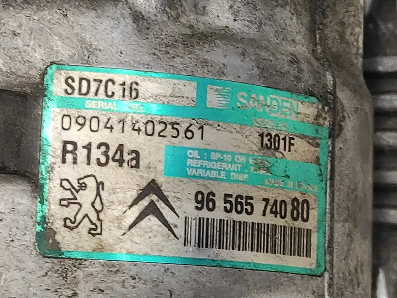 Compresor Aire Acondicionado para Peugeot 407 Sw