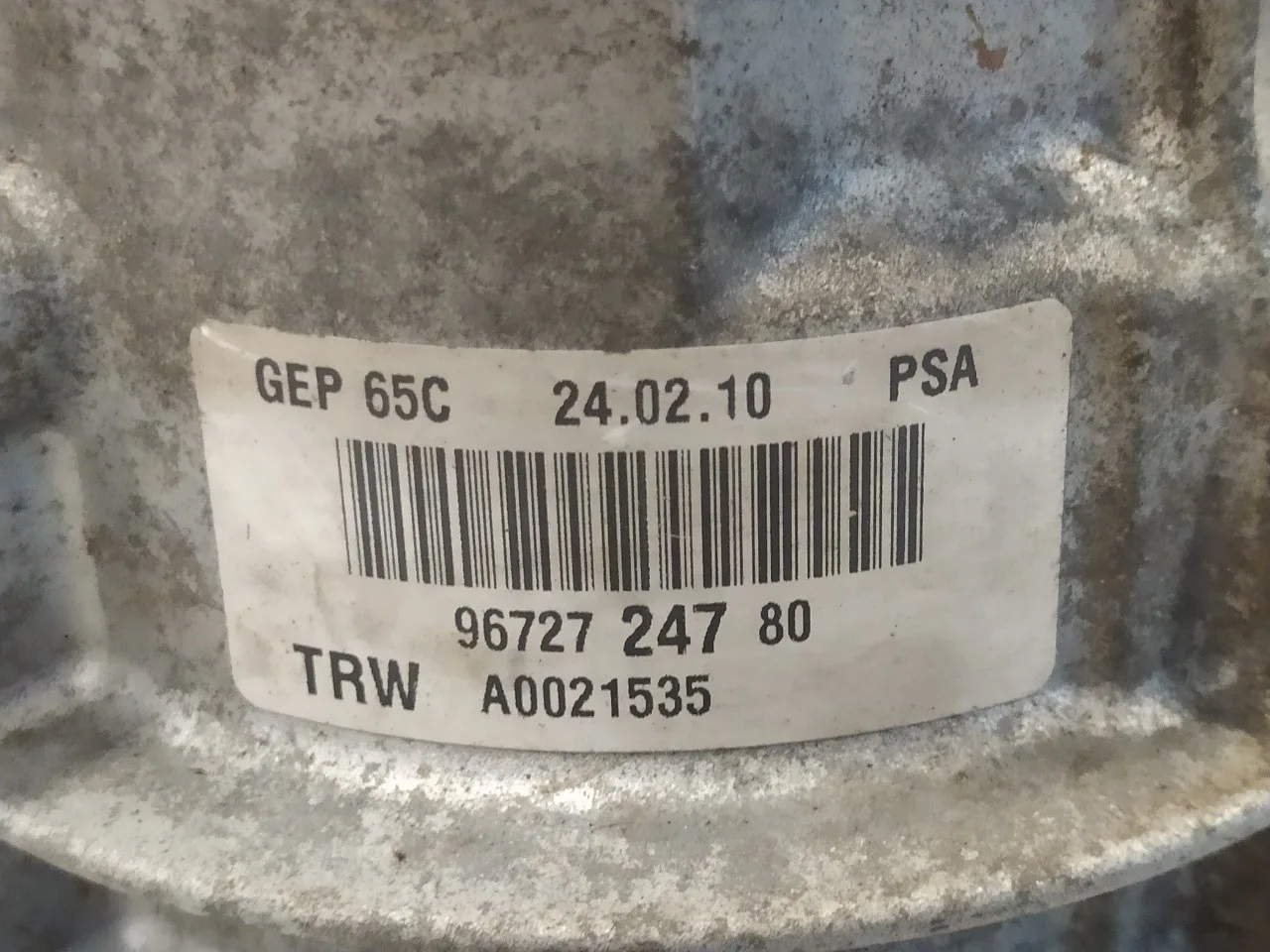 Bomba Direccion para Citroën C4 Picasso
