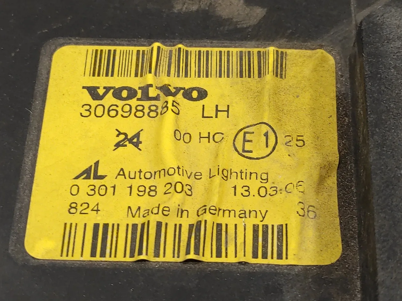 Faro Izquierdo para Volvo V50 Familiar