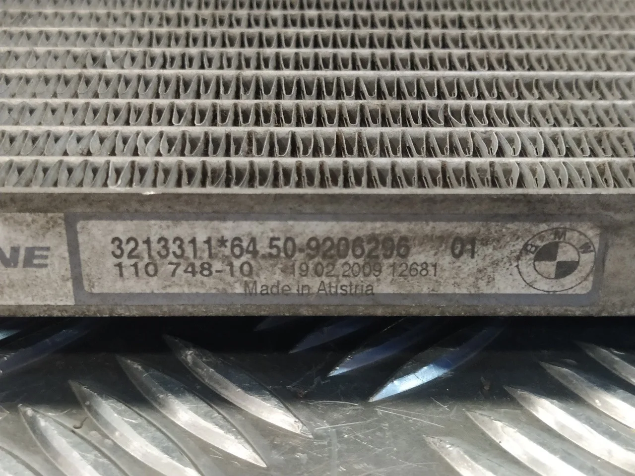 Condensador / Radiador Aire Acondicionado para Bmw Serie 1 Berlina (E81/E87)