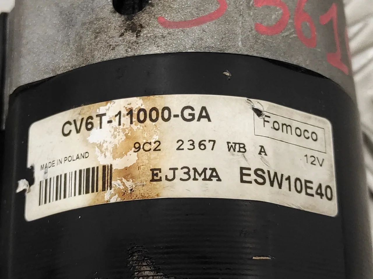 Motor Arranque para Ford Focus Turn.
