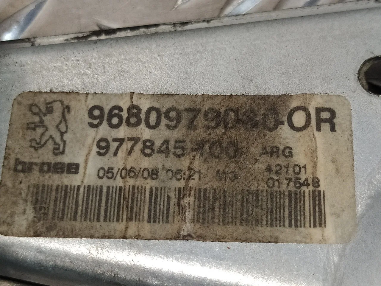 Elevalunas Trasero Izquierdo para Peugeot 308 Sw