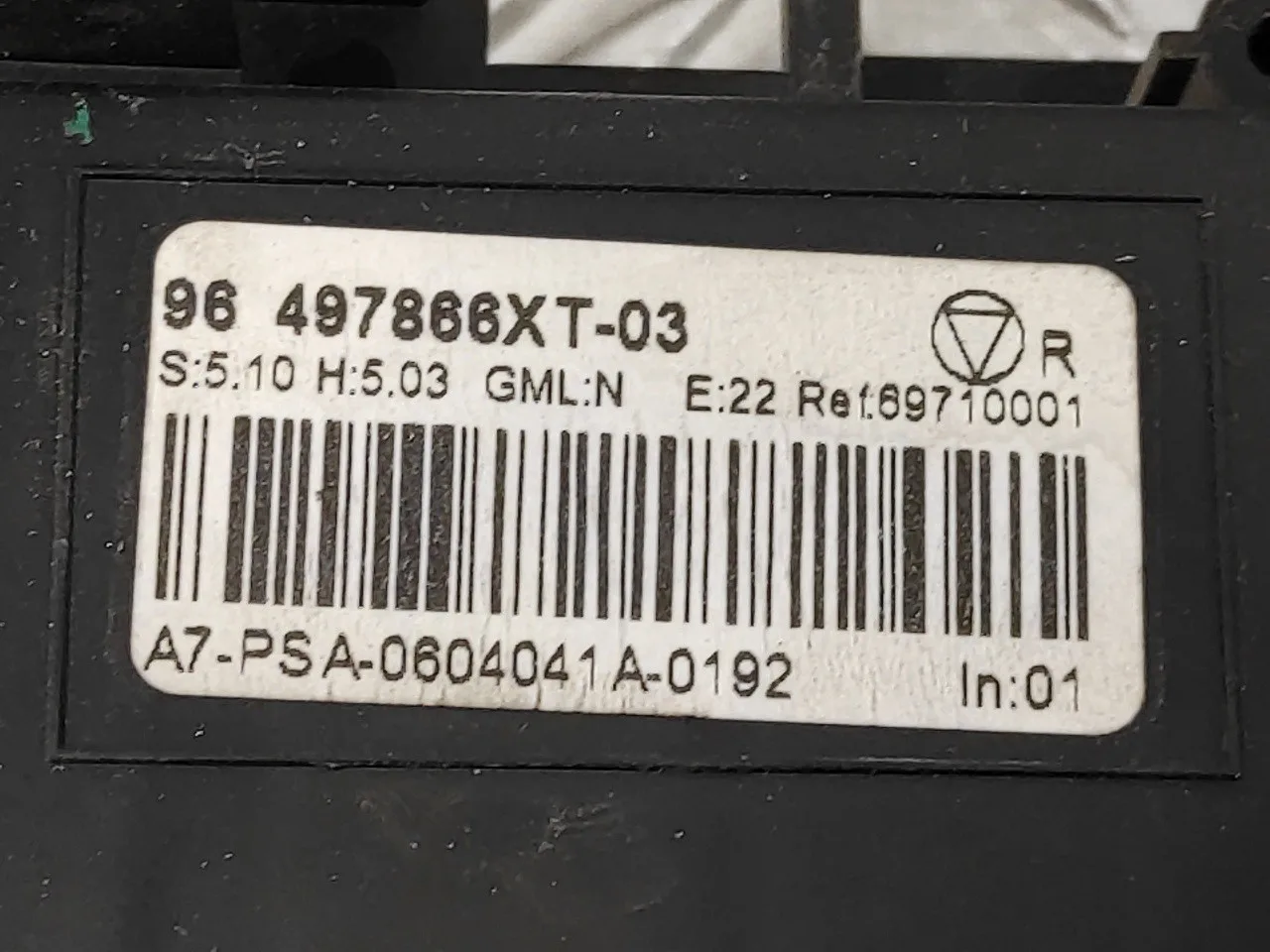 Mando Climatizador para Peugeot 207