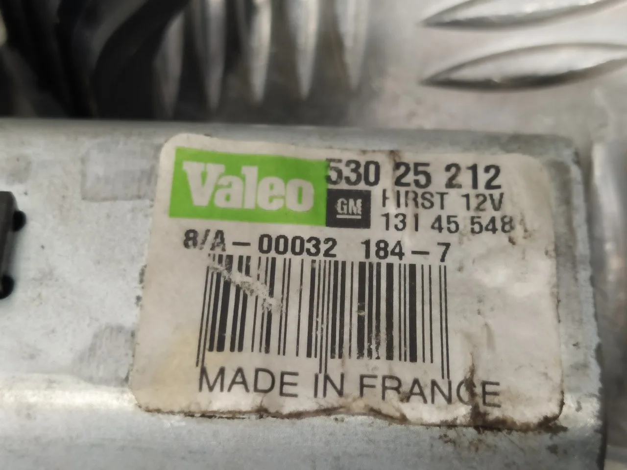 Motor Limpia Trasero para Opel Zafira B