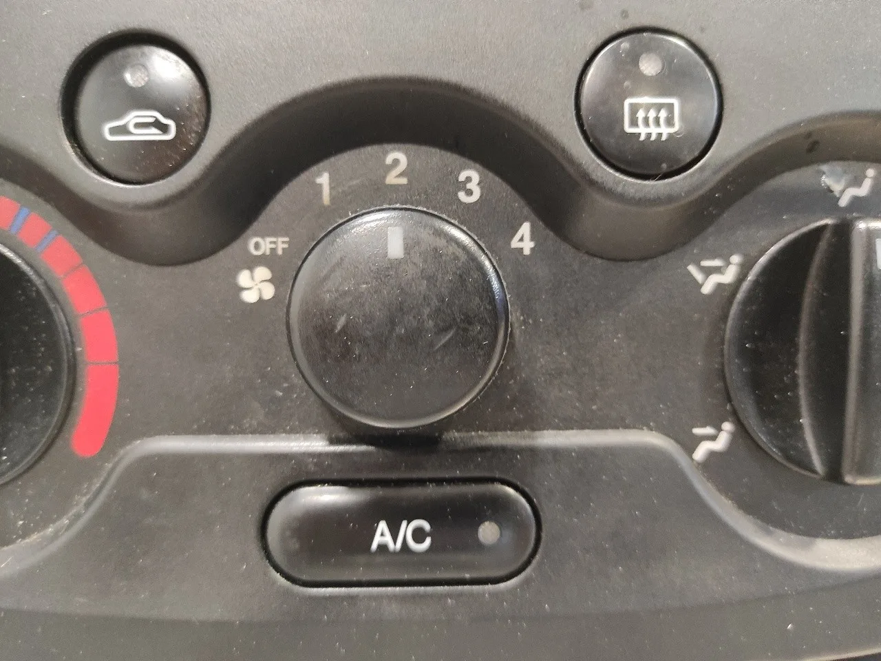 Mando Calefaccion / Aire Acondicionado para Daewoo Kalos