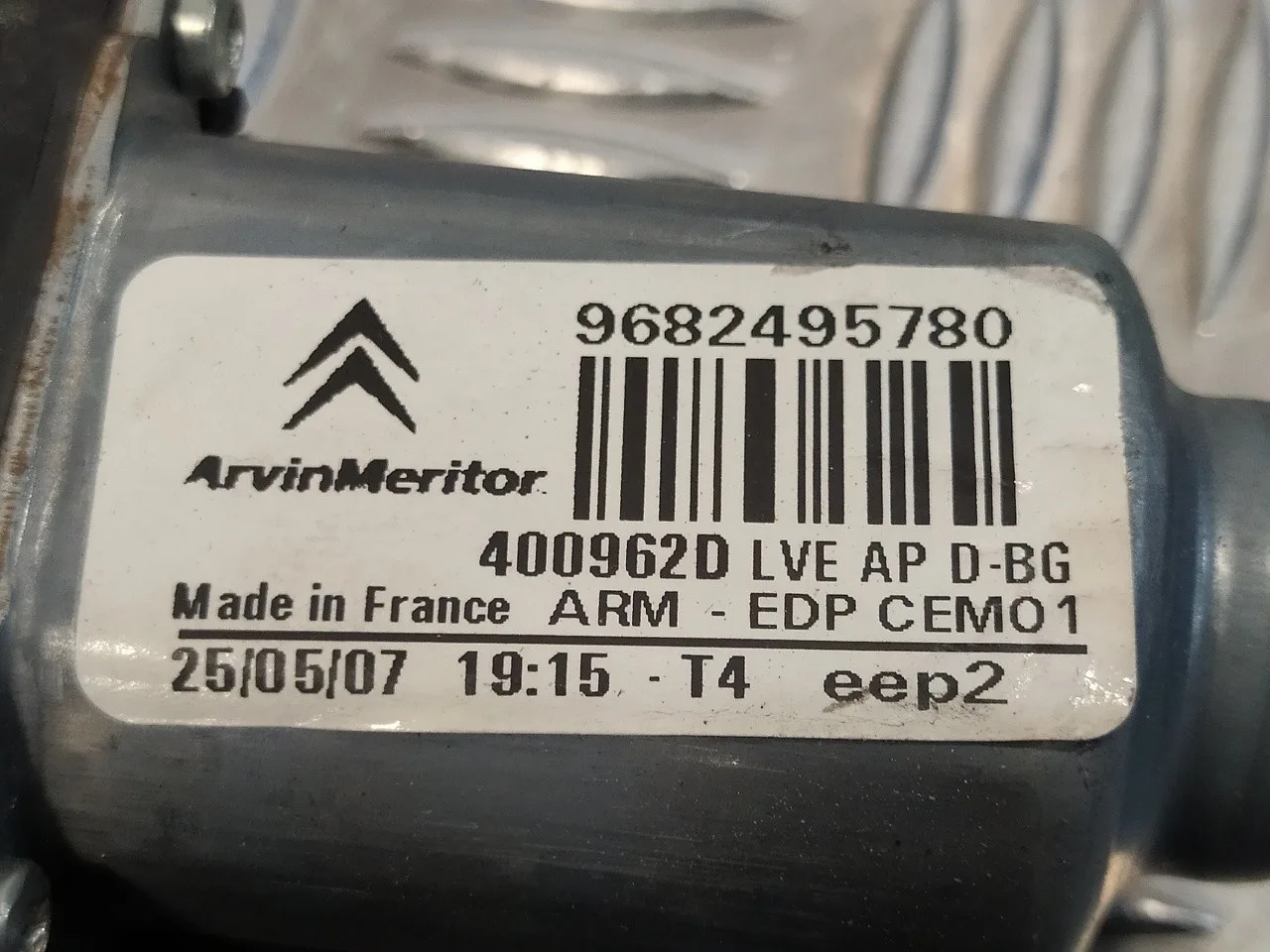 Elevalunas Delantero Derecho para Citroën C4 Picasso