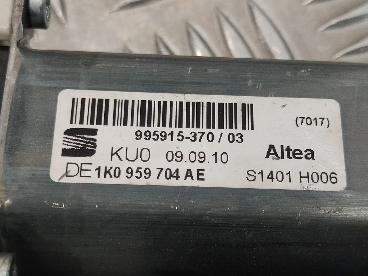 Elevalunas Trasero Derecho para Seat Altea Xl (5P5)