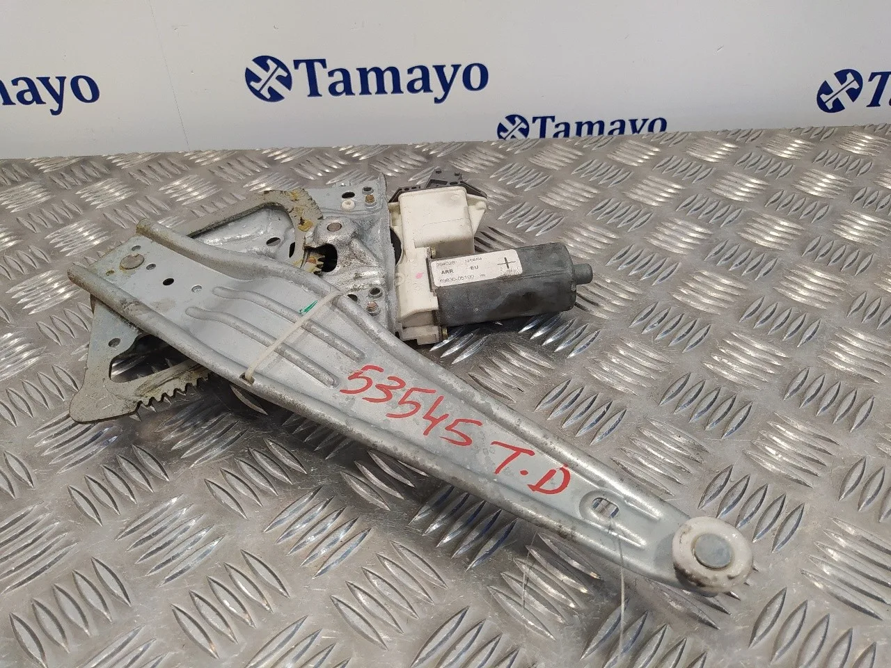 Elevalunas Trasero Derecho para Toyota Avensis Berlina (T25)