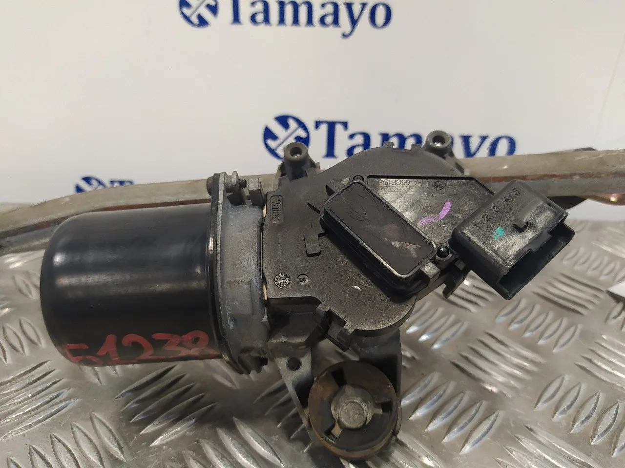Motor Limpia Delantero para Citroën C3 Pluriel