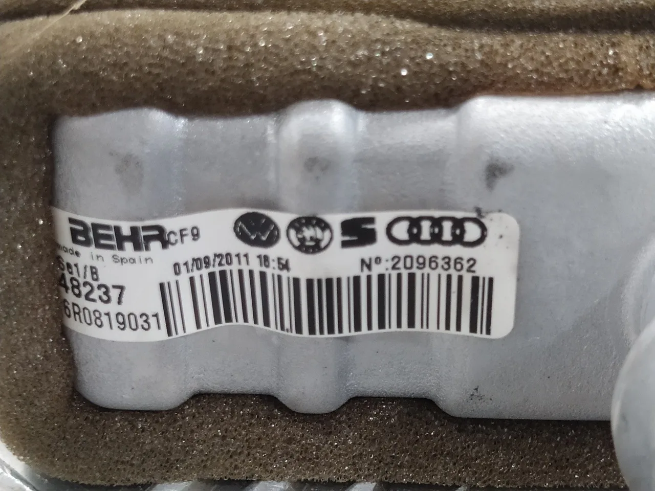 Radiador Calefaccion / Aire Acondicionado para Seat Ibiza (6J5)
