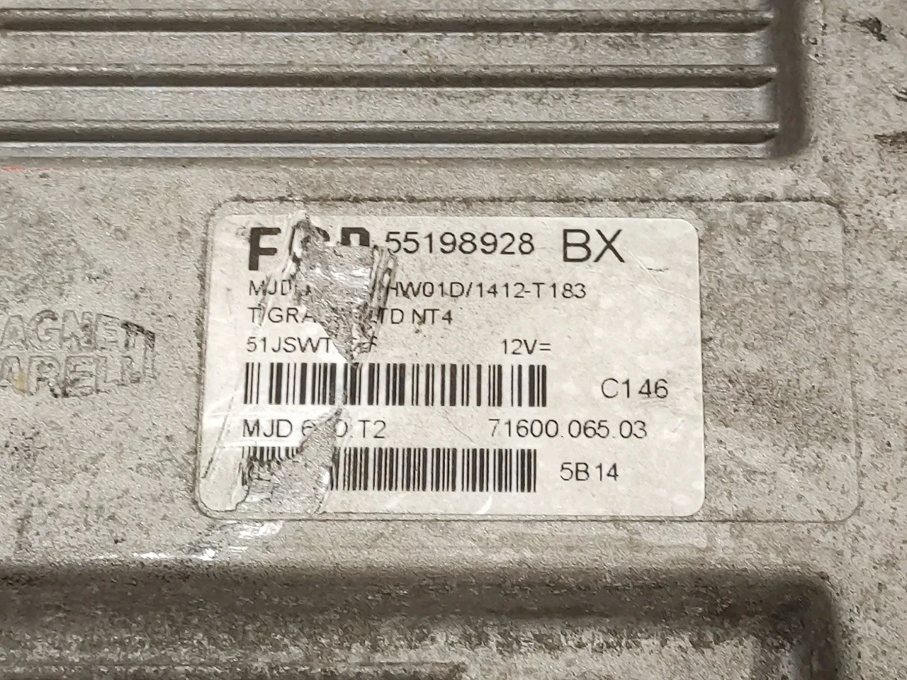 Centralita Motor Uce para Opel Tigra Twin Top