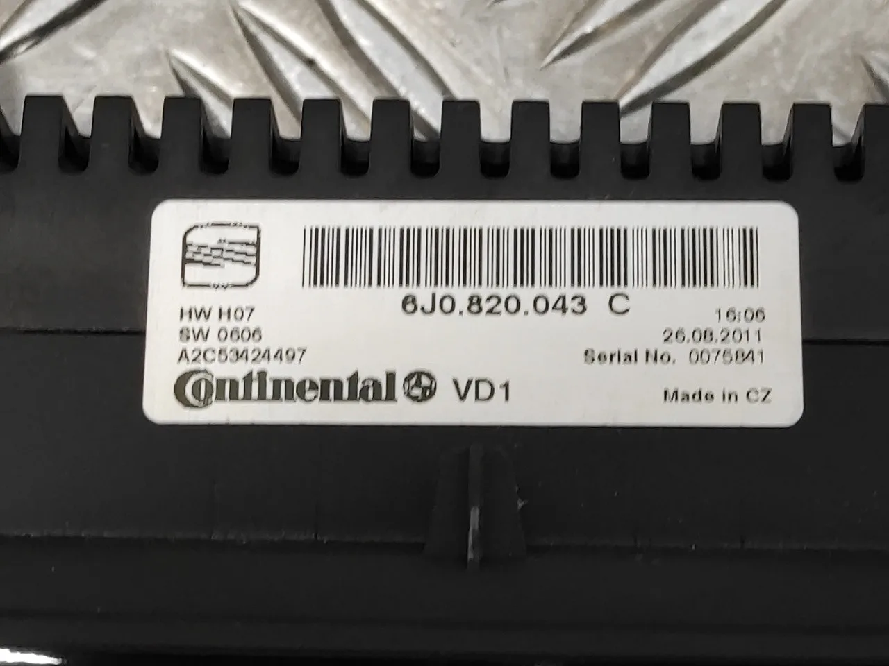 Mando Climatizador para Seat Ibiza (6J5)