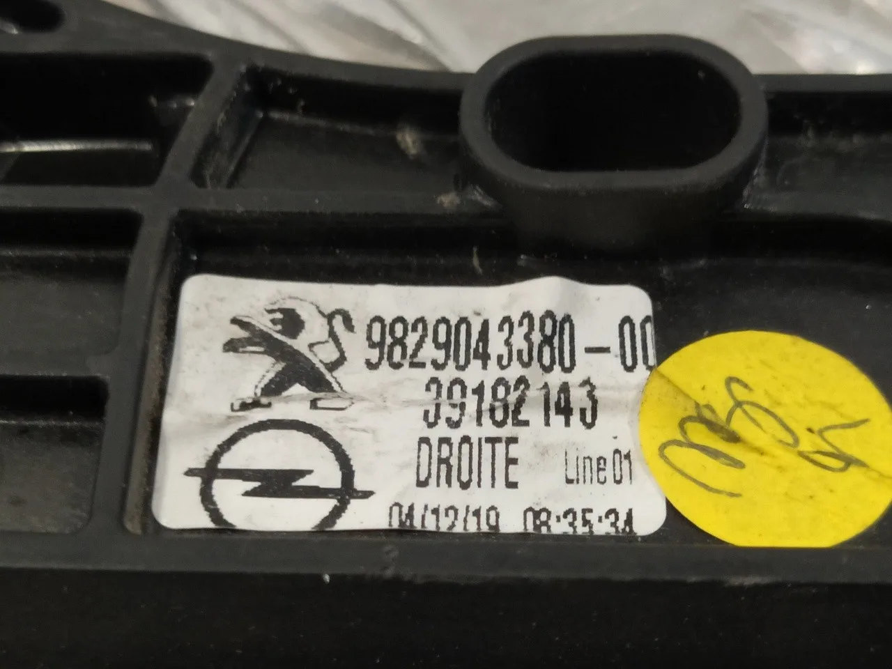Elevalunas Delantero Derecho para Opel Corsa F