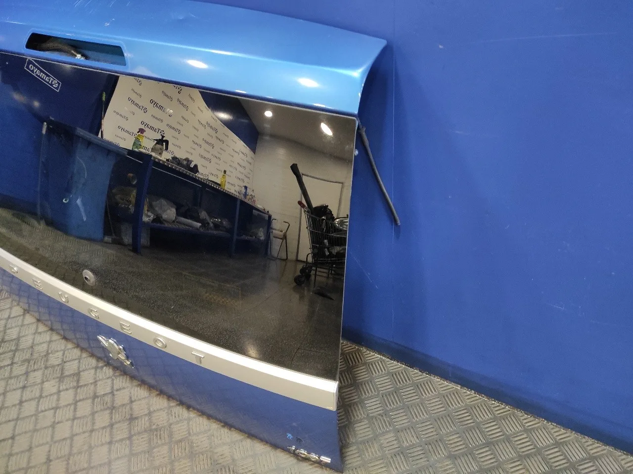 Porton Trasero para Peugeot 1007
