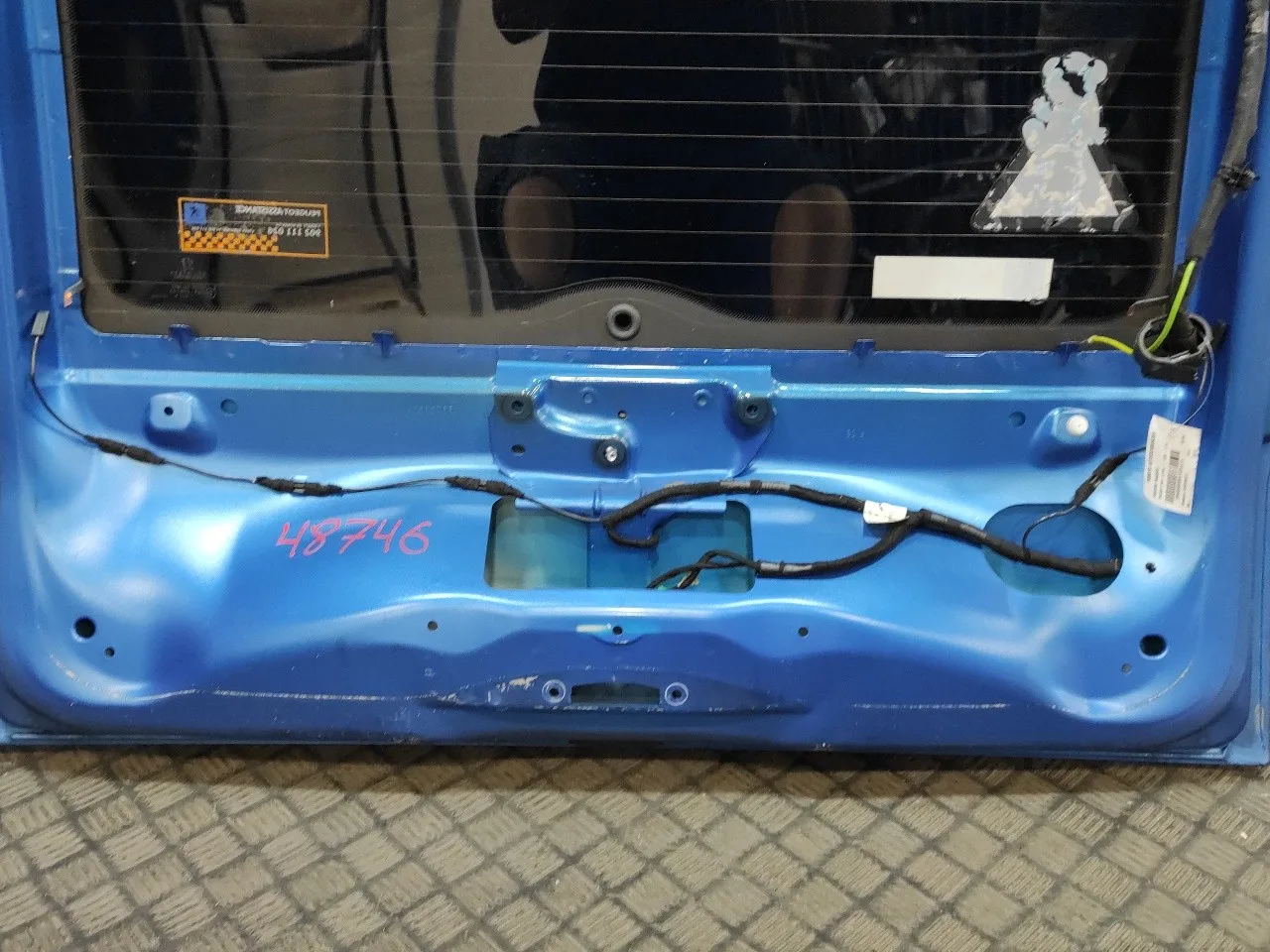 Porton Trasero para Peugeot 1007