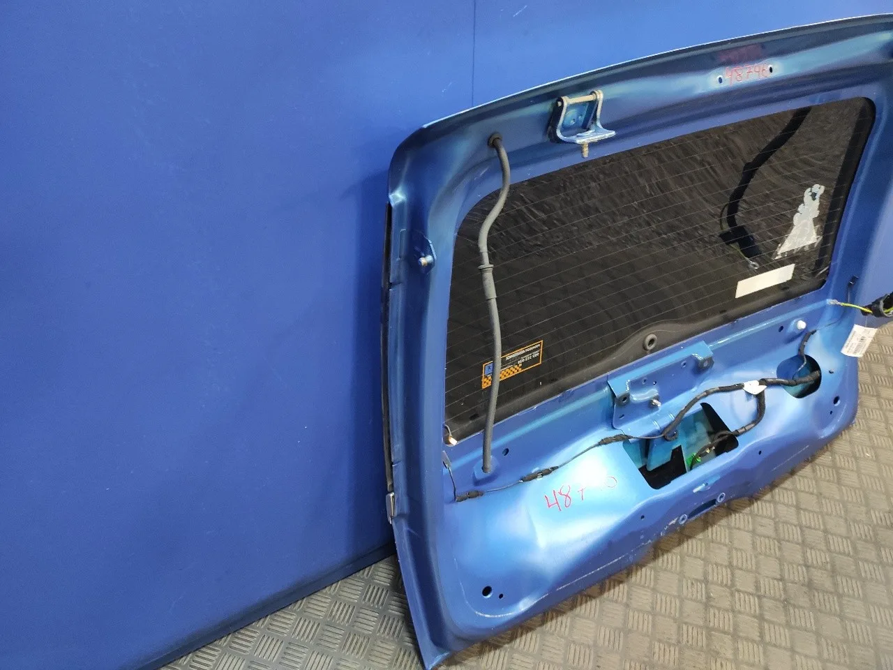 Porton Trasero para Peugeot 1007