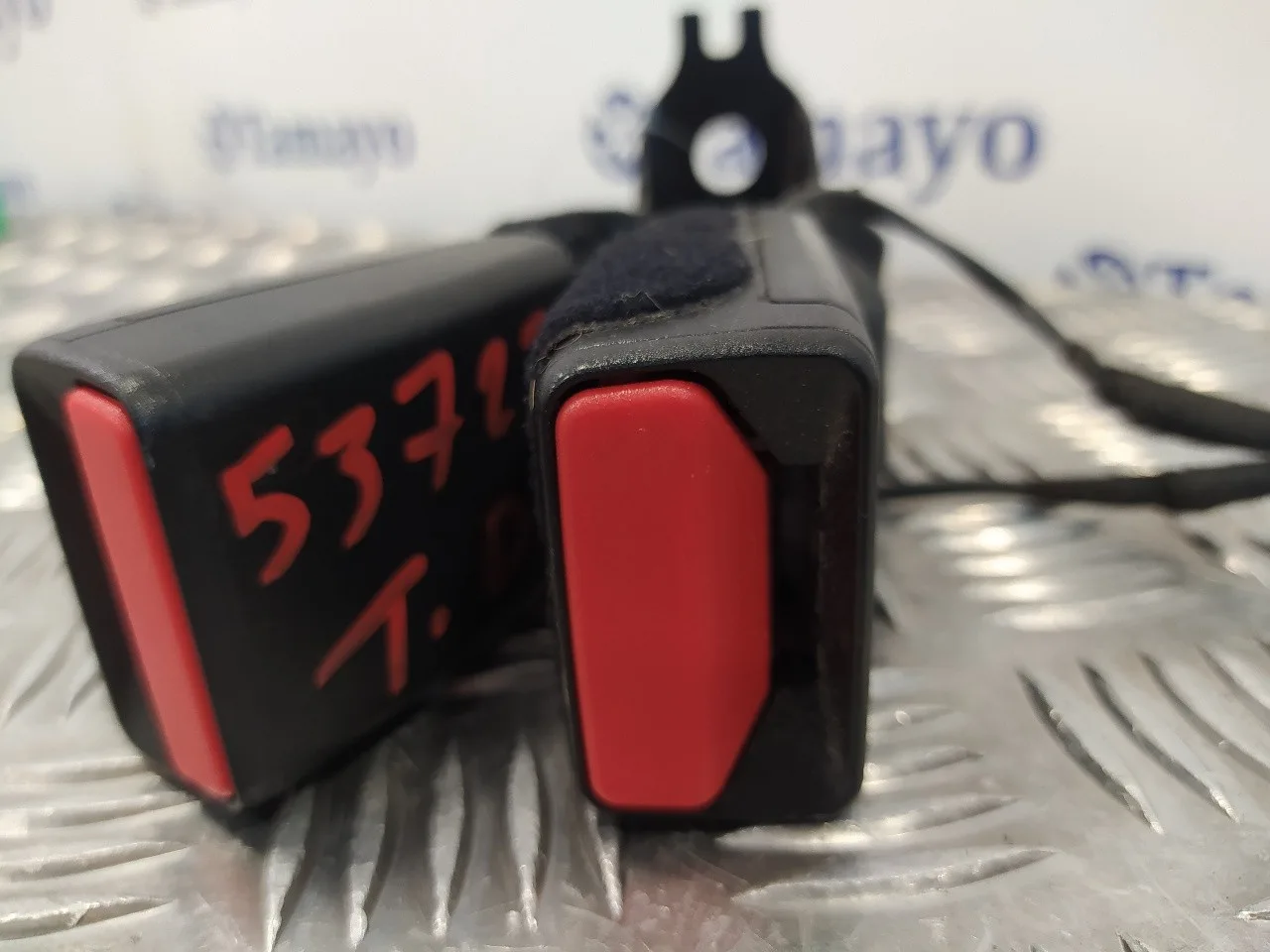 Anclaje Cinturon Trasero Derecho para Opel Corsa F