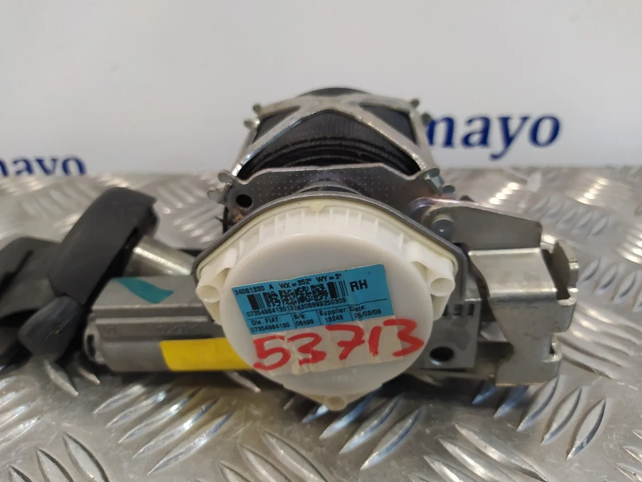 Cinturon Seguridad Delantero Derecho para Ford Ka (Ccu)