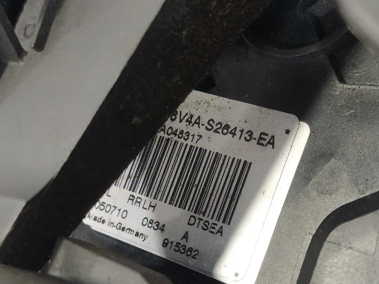 Cerradura Puerta Trasera Izquierda para Ford Ka (Ccu)