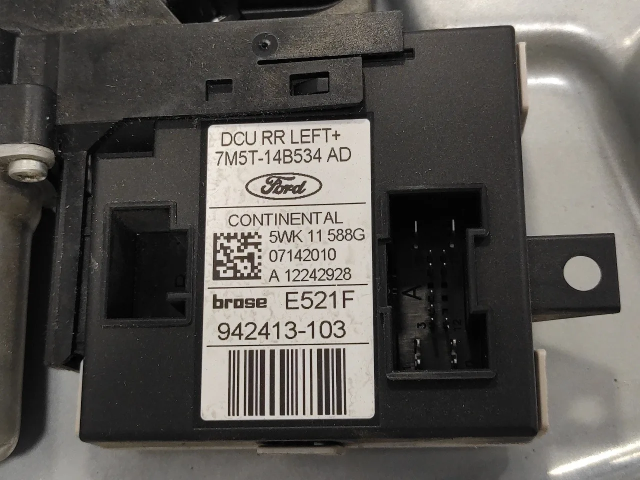 Elevalunas Trasero Izquierdo para Ford Ka (Ccu)