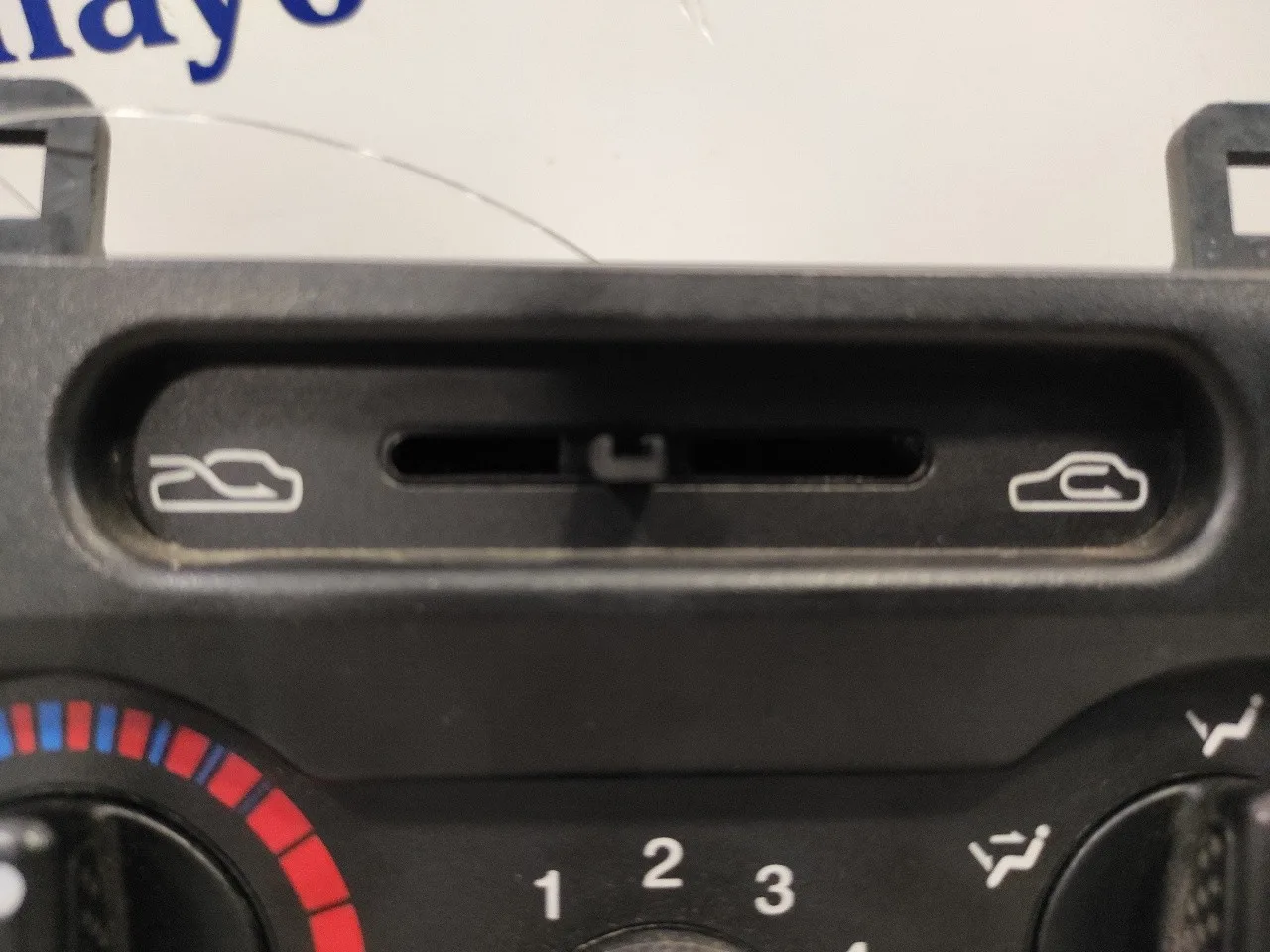 Mando Calefaccion / Aire Acondicionado para Chevrolet Matiz