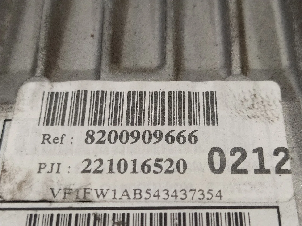 Centralita Motor Uce para Renault Kangoo