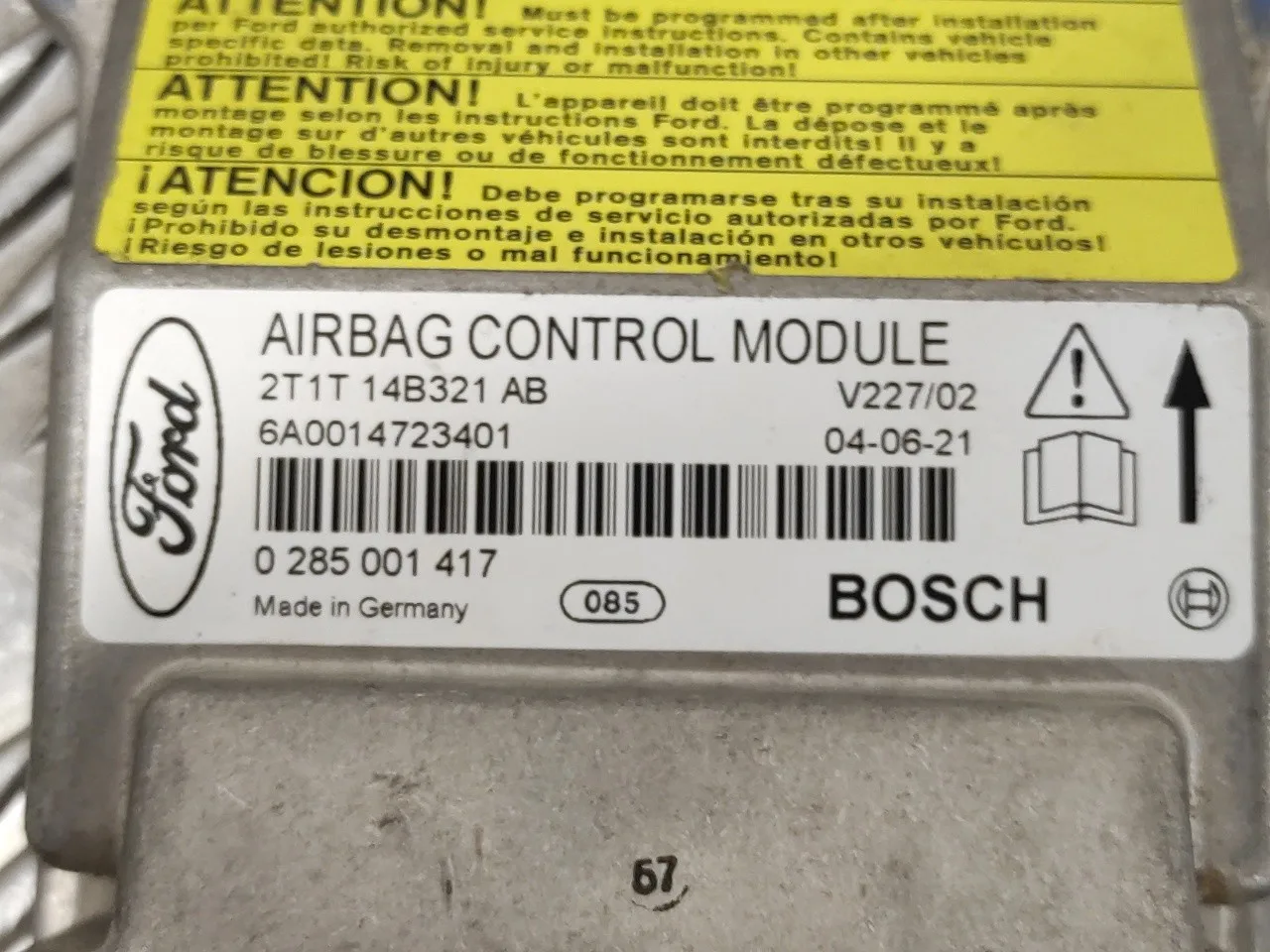 Centralita Airbag para Ford Transit Connect (Tc7)