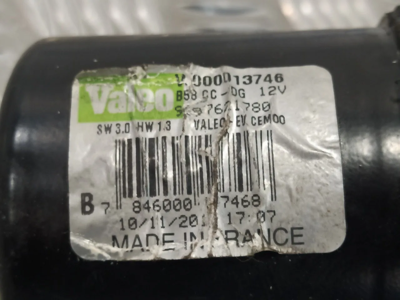 Motor Limpia Delantero para Citroën C4 Picasso