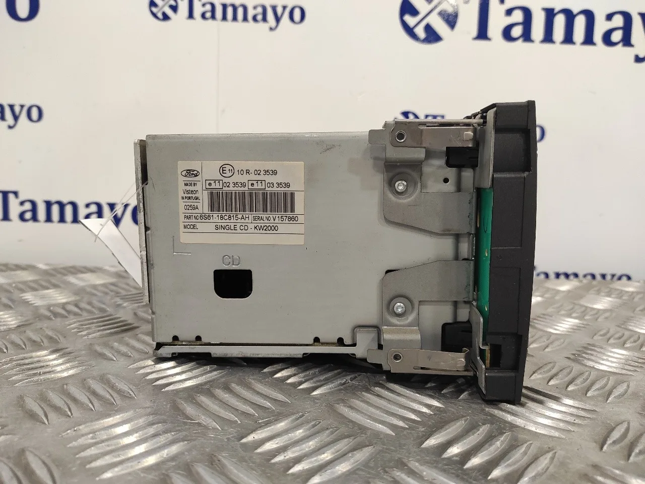 Sistema Audio / Radio Cd para Ford Fiesta (Cbk)