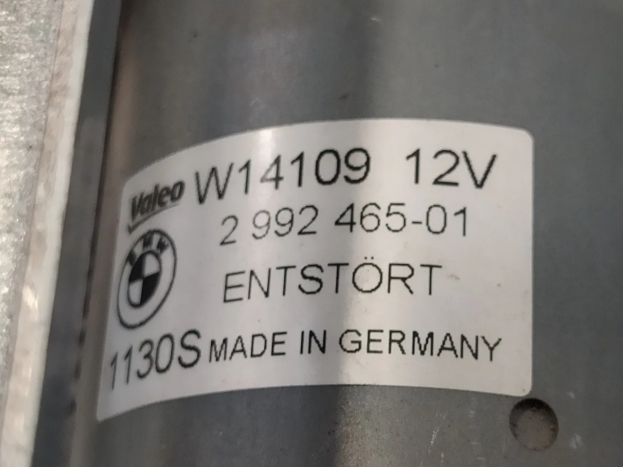 Motor Limpia Delantero para Bmw X1 (E84)