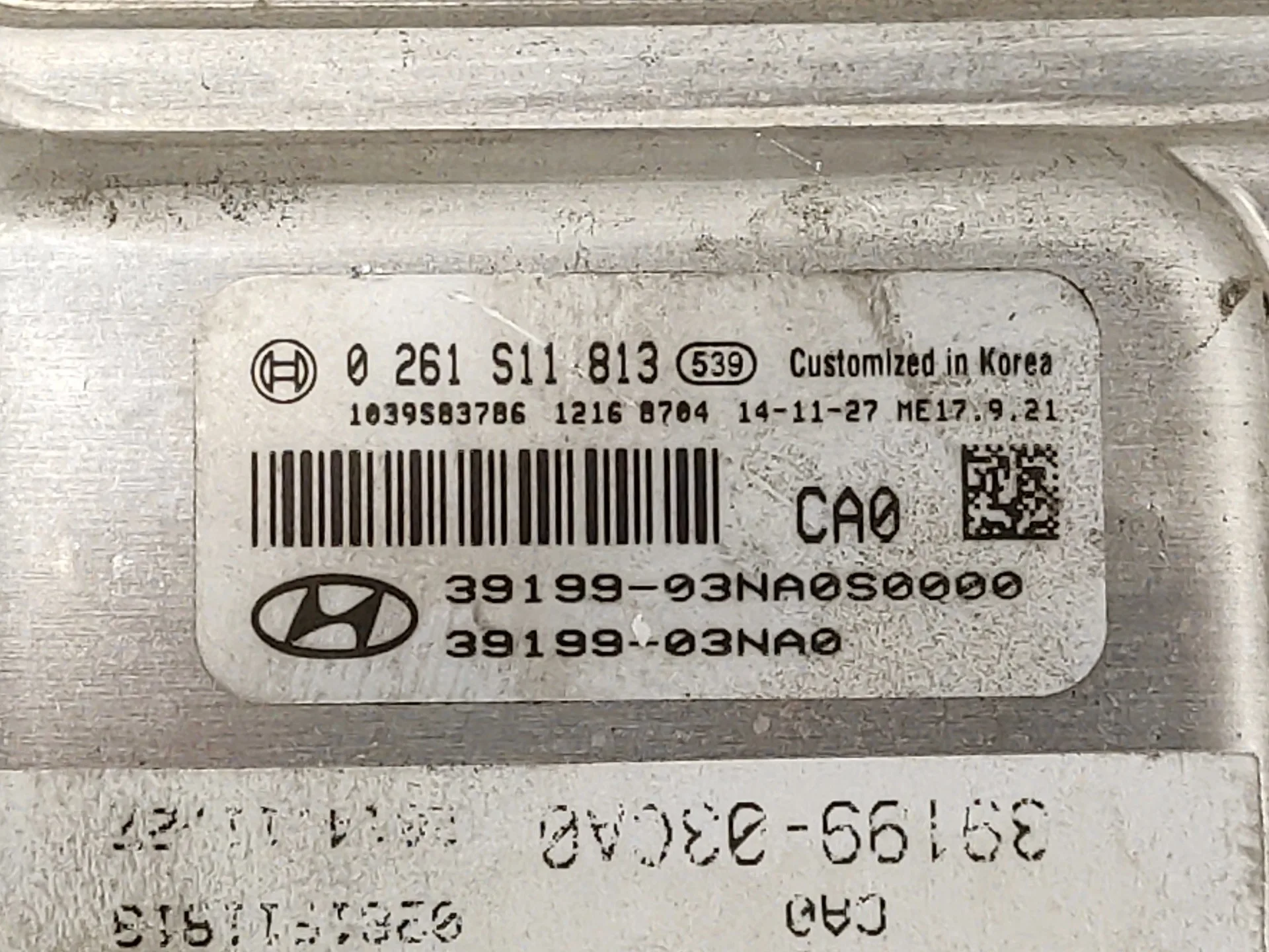 Centralita Motor Uce para Hyundai I30 (Gd)