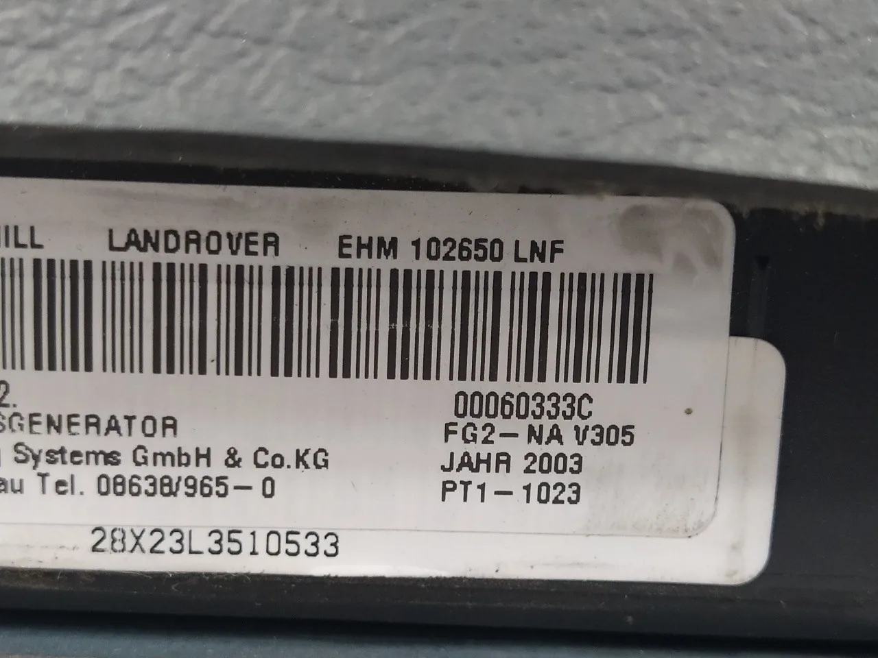 Airbag Delantero Izquierdo para Land Rover Discovery (Lt)