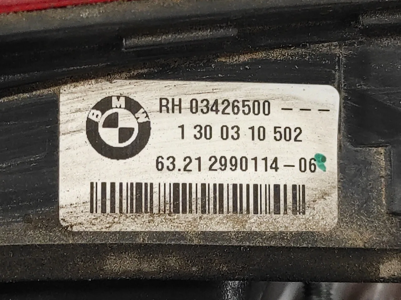 Piloto Trasero Derecho Interior para Bmw X1 (E84)