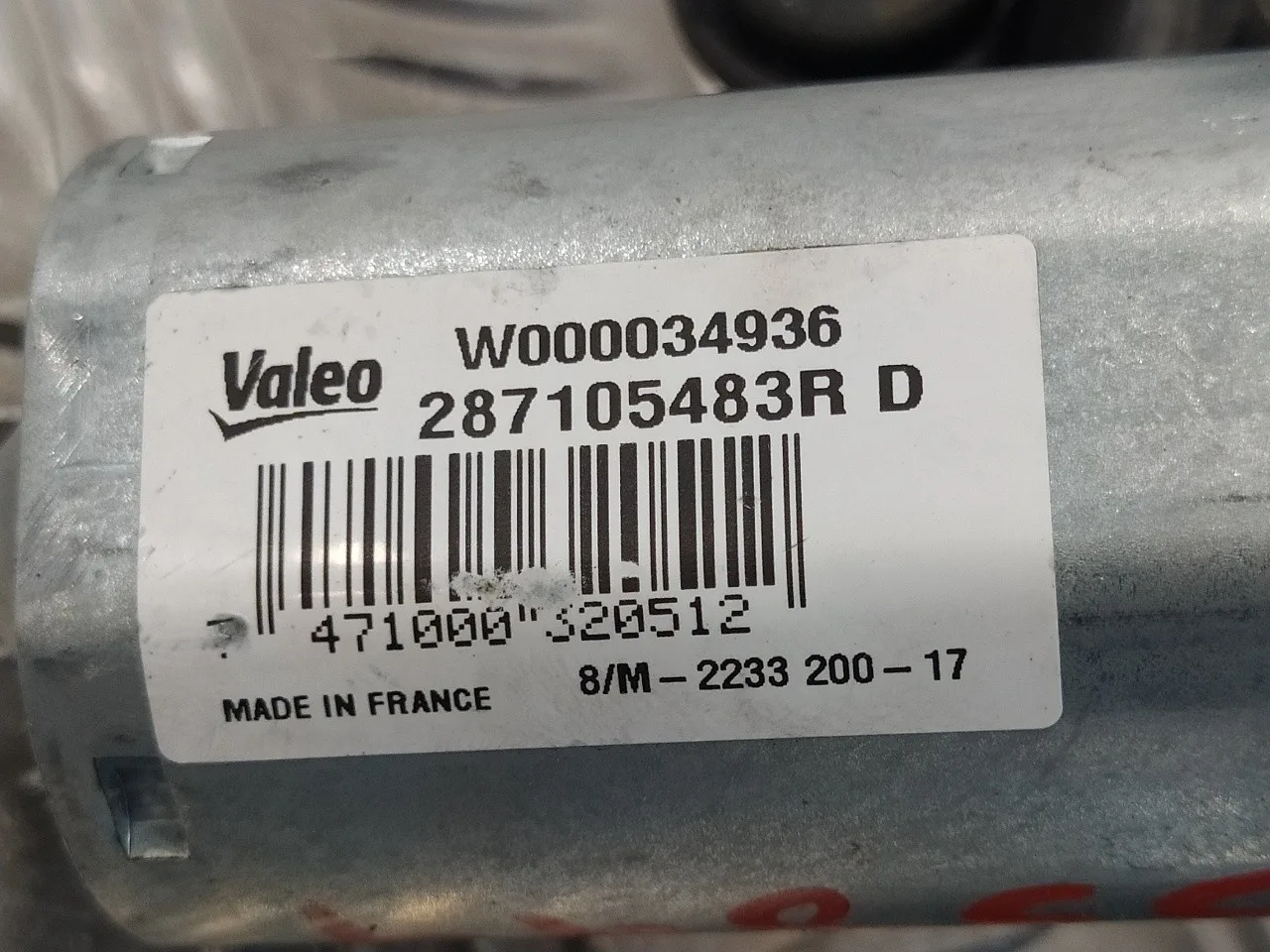 Motor Limpia Trasero para Renault Clio Iv