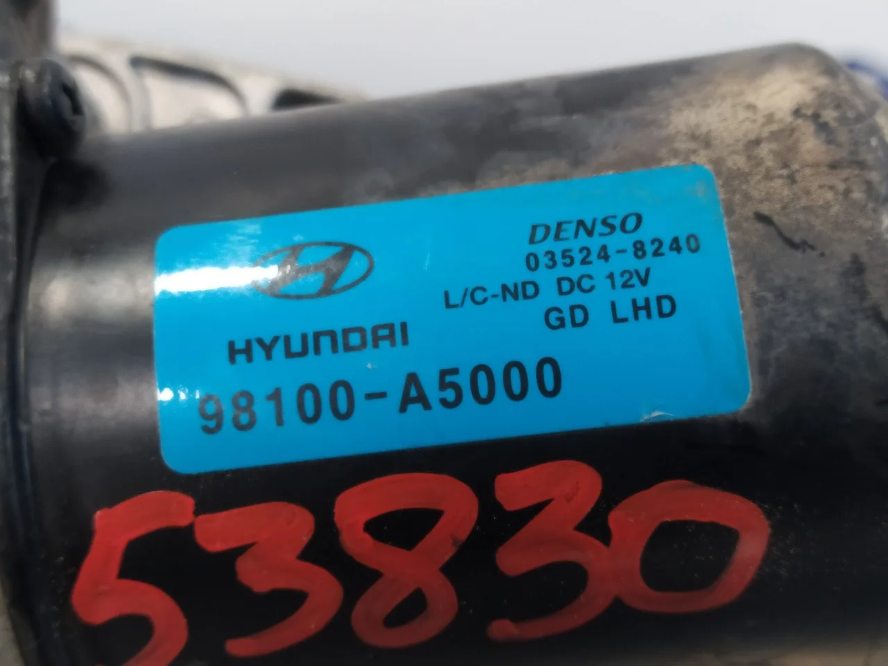 Motor Limpia Delantero para Hyundai I30 (Gd)