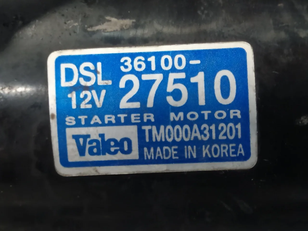 Motor Arranque para Hyundai Matrix (Fc)